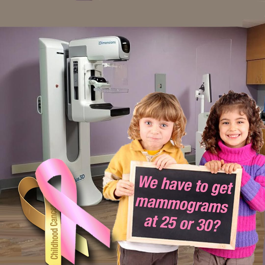If you have or are a #ChildhoodCancer survivor who received chemotherapy treatments, or chemotherapy and also radiation to the upper part of the body, you should ask your doctor about early mammograms. Female childhood cancer survivors who were treated with chemotherapy— even if