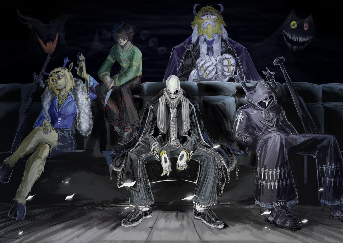 nitrovu's tweet image. Did I mention I kinda like this game called Deltarune