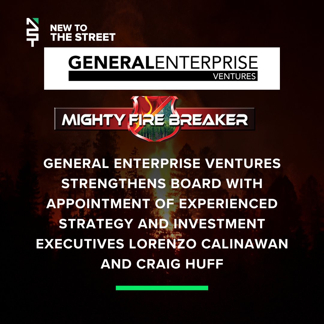 NewToTheStreet's tweet image. General Enterprise Ventures Expands Leadership with Strategic Board Appointments! 🚀✨
General Enterprise Ventures (OTC: GEVI) announces the addition of Lorenzo Calinawan and Craig Huff to its Board of Directors, bringing deep expertise in strategy, investments, and business…