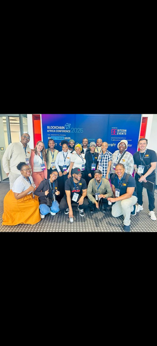 Blockchain conference with the beautiful community . <a href="/africasblock/">Africa's Blockchain Club</a> , <a href="/kotanipay/">Kotani Pay</a> , <a href="/FNBSA/">FNB South Africa</a> , <a href="/BitcoinEventsCo/">Bitcoin Events</a> <a href="/PwC/">PwC</a> <a href="/herdaosa/">H.E.R. DAO South Africa</a> , <a href="/LinumLabs/">Linum Labs</a>