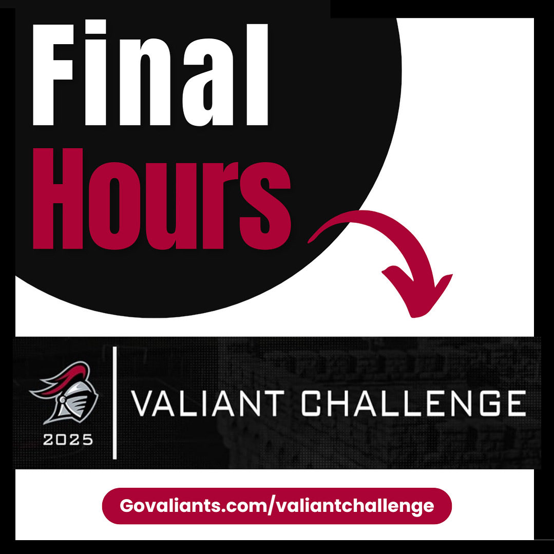 The final hours of the Valiant Challenge are upon us. We are extremely grateful for all the support we have received thus far.
Donate, share &amp; spread the word! With the help of our Valiant Softball community, we will continue to build on our legacy of excellence. Thank you! 🥎