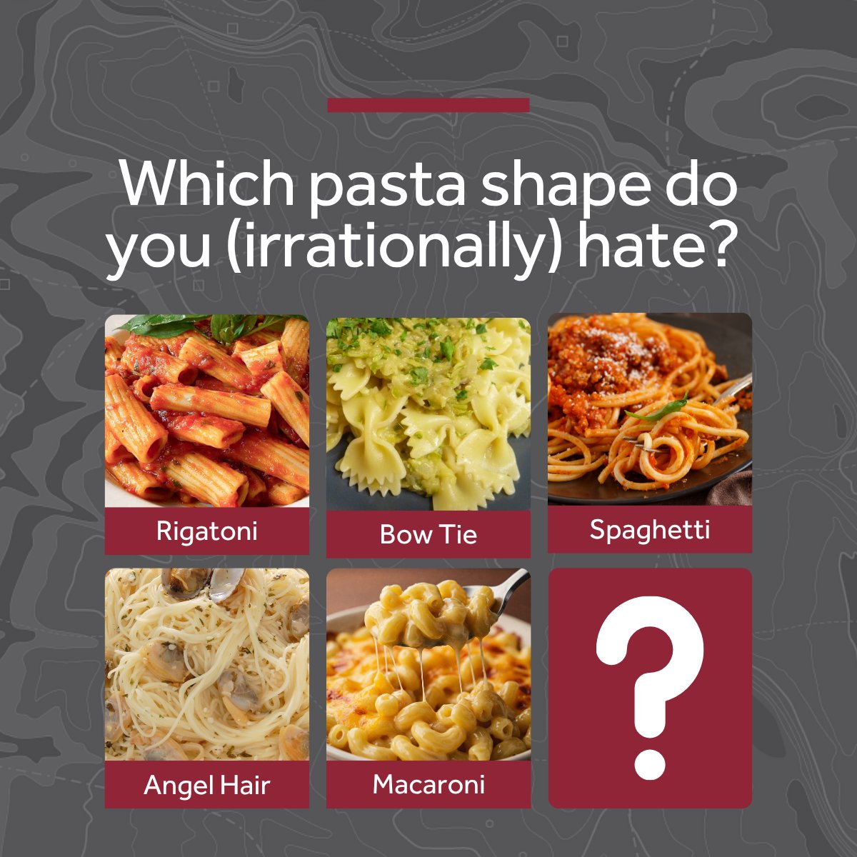 TOMarriottCC's tweet image. Hey pasta people, we need your saucy opinions! 👇 #FunFriday #PastaLovers