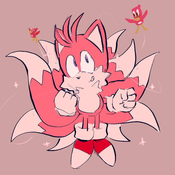 docisinsane's tweet photo. TOPFLIGHT TAILS 
Take on Super Tails
#SonicTheHedgehog https://t.co/JU7n2W7Dv3