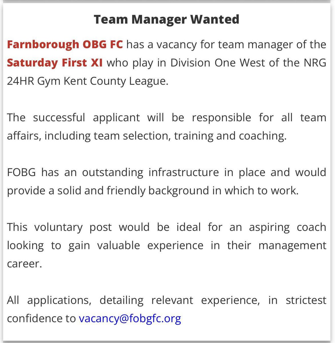 Farnborough OBG FC tweet media