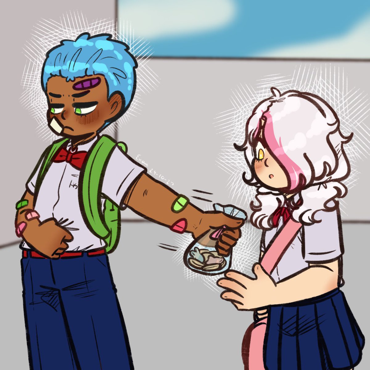UrranejoEnan's tweet photo. Patito perdido autoadoptado 🩵🫂
#FNAFHS #FNAFHSPTS https://t.co/jpDtCfvfM2