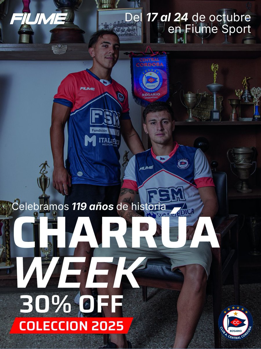 CHARRÚA WEEK: ÚLTIMA CHANCEEEEE 🔥🔥🔥

Aprovechá el último día del Charrúa Week y mimate con un regalito al 30% OFF!!! ❤️💜

La pasión Charrúa no se negocia, por eso te ayudamos descuentos!!! 😎🎁

🔜 Disponible en fiume.com.ar