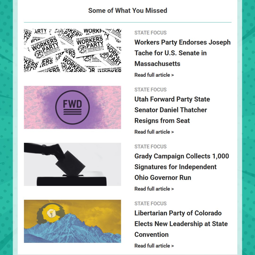 Stay informed with The Independent Observer, our weekly newsletter! Each issue features a recap of our top articles from Independent Political Report, plus any updates from <a href="/Media_Outsiders/">Outsider Media Foundation</a>. Visit outsidermedia.org/join to sign up now!