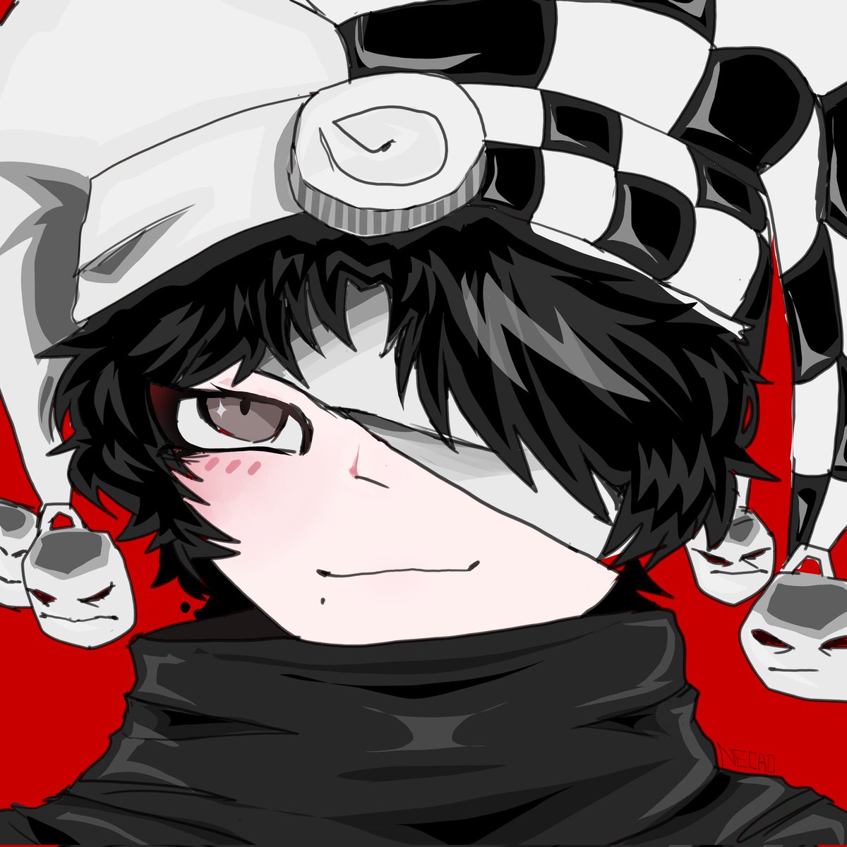 necrotikoss's tweet image. 60 robux commision 💕 
#artmoots #RobloxCommissions