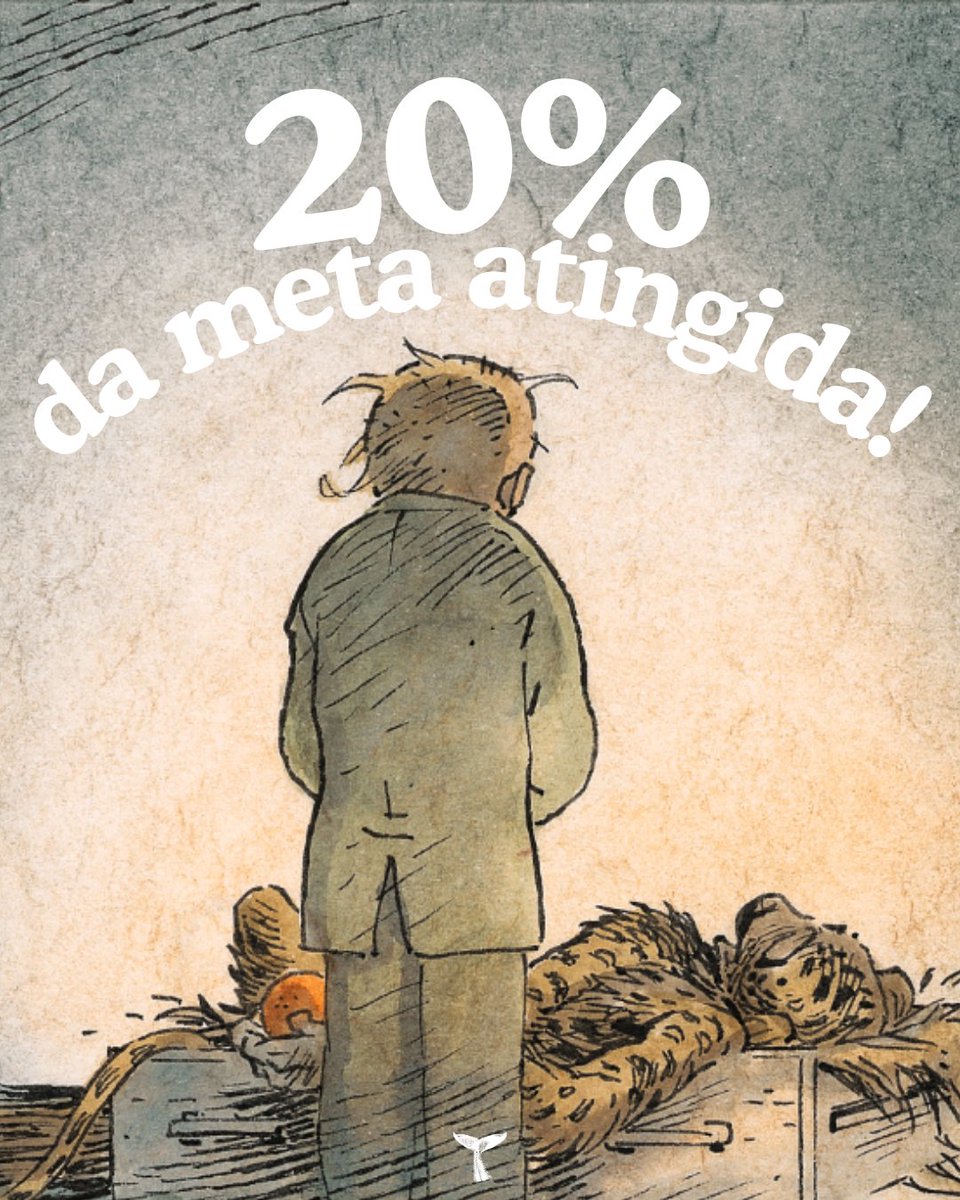 editoramobydick's tweet photo. Um dia de campanha e 20% da meta atingida! 🐯🧡 Mais de 120 apoiadores já estão ajudando a trazer o primeiro volume de A Fera para o Brasil! 

Se ainda não apoiou, aproveite os descontos promocionais das primeiras 72h!  ➡️ https://t.co/RSJBuVzdzA https://t.co/efcvCeuThC