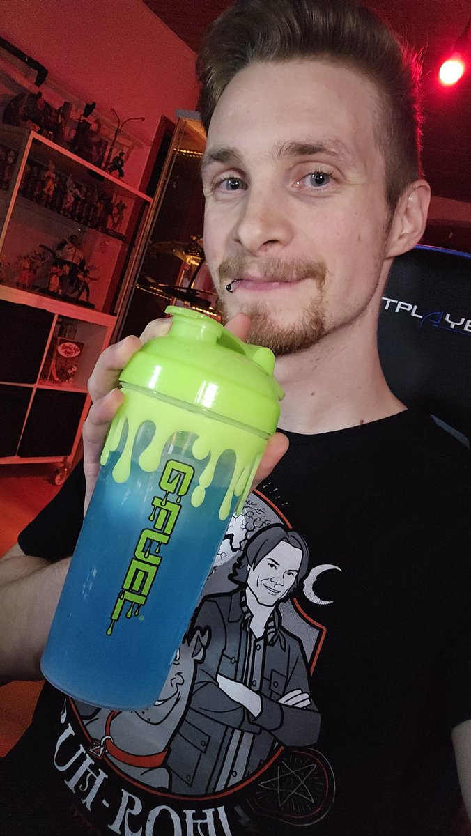 I'M LIVE!
On the <a href="/GFuelEnergy/">G FUEL®</a> Socials! 😍

Get ready for some crazy ghost hunting in Phasmophobia AND even crazier Giveaways 👻 
Join now! 👇🏻
Twitch.tv/gfuelenergy