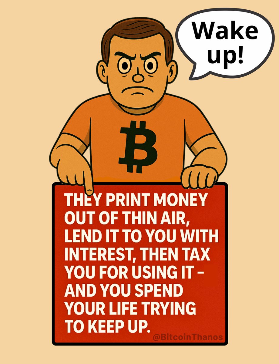 Wake up. The money is broken.
