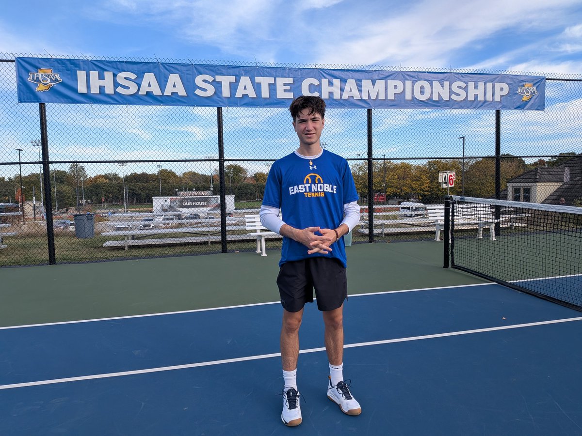 Ettore's season comes to an end in the state finals 4-6, 6-1, 4-6. 

85 career varsity wins
72 wins at 1 Singles
4x All-Conference
3x All-State
2x Team Sectional Champ
3x Individual Sectional Champ
1x Individual Regional Champ
State Finalist