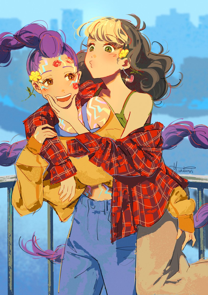 I love K-pop Demon Hunters, and knowing I'd have the opportunity to do a Rumi KDM commission was incredible! I'm grateful to my client for commissioning me to make a waist-up piece featuring Rumi alongside her OC, Luz🌟
More: reddit.com/user/Maritunes…