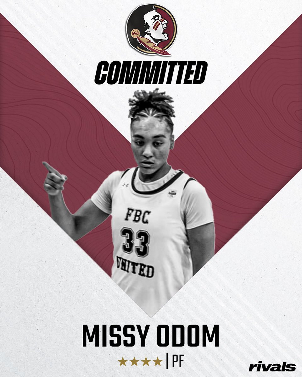 BREAKING: Top 2026 recruit Missy Odom has committed to Florida State. 

READ: on3.com/rivals/news/to…