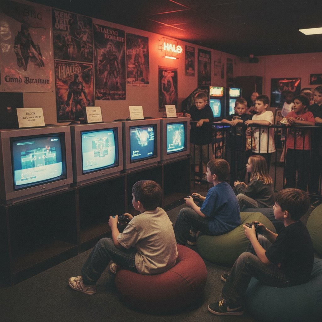 Aquellos principios de los 2000's en LATAM en consolas de alquiler, fue donde más tiempo pasamos jugando HALO con la campaña COOP.  Vuelve en 2026. 🥳