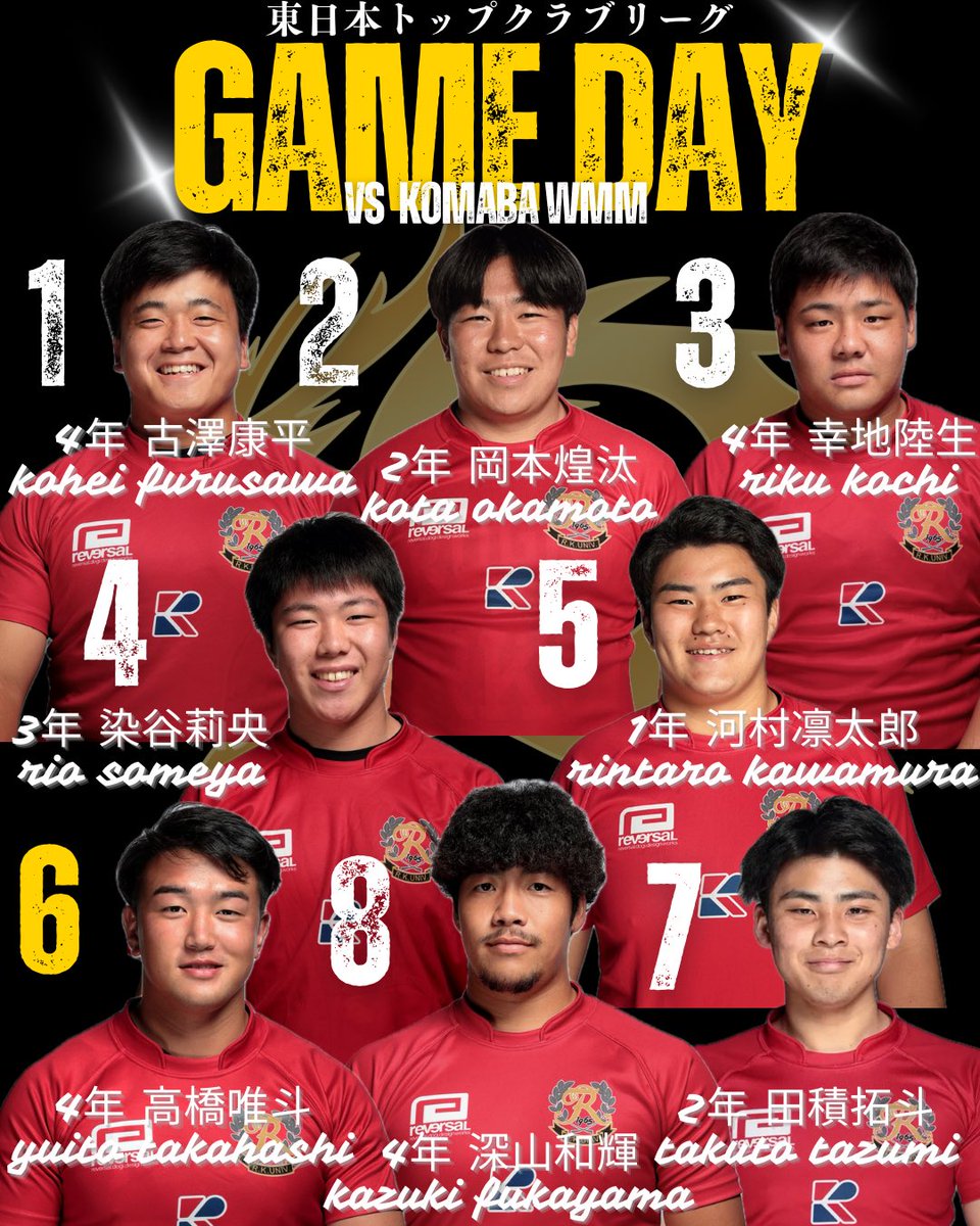 流通経済大学ラグビー部 on X