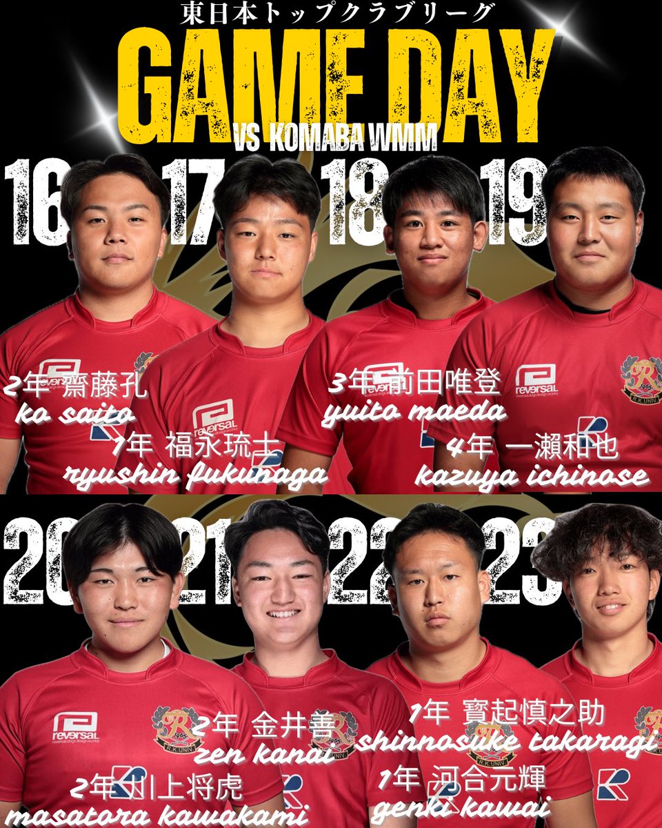 流通経済大学ラグビー部 on X