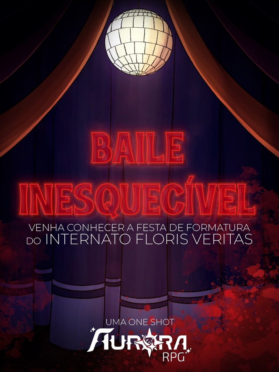 Época de baile escolar no Internato Floris Veritas! Que memórias serão feitas nessa noite inesquecível?! Venha conhecer a aventura MORTAL e GRATUITA de Halloween do #AuroraRPG!
Que horrores podem espreitar na escuridão? #HEXATOMBE #OrdemParanormal
catarse.me/projects/19057…