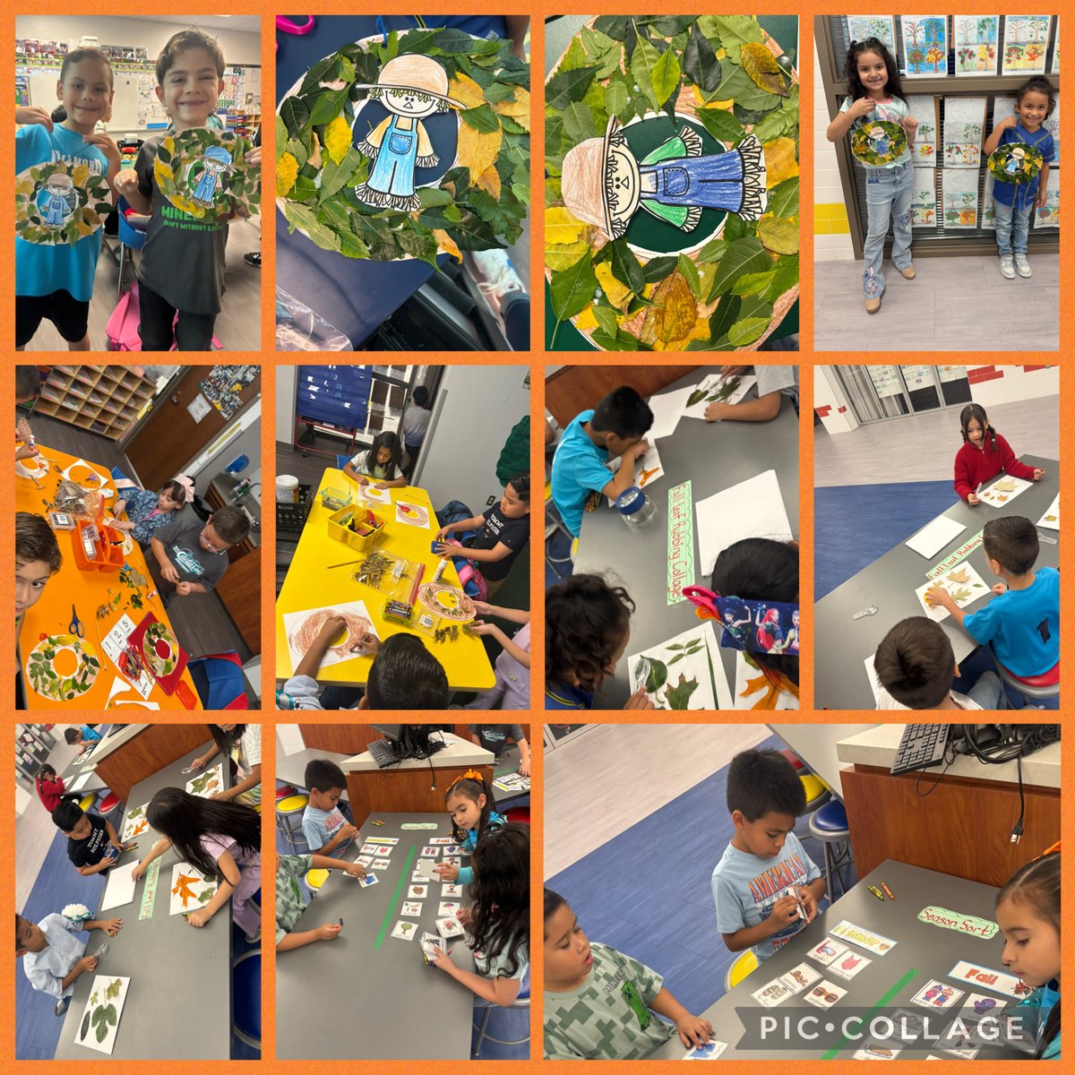 My little scientists explored the magic of fall leaves during Science Lab! 🍂 They discovered how and why leaves change colors. After, we turned their observations into beautiful leaf art. #CTEHeartAtWork