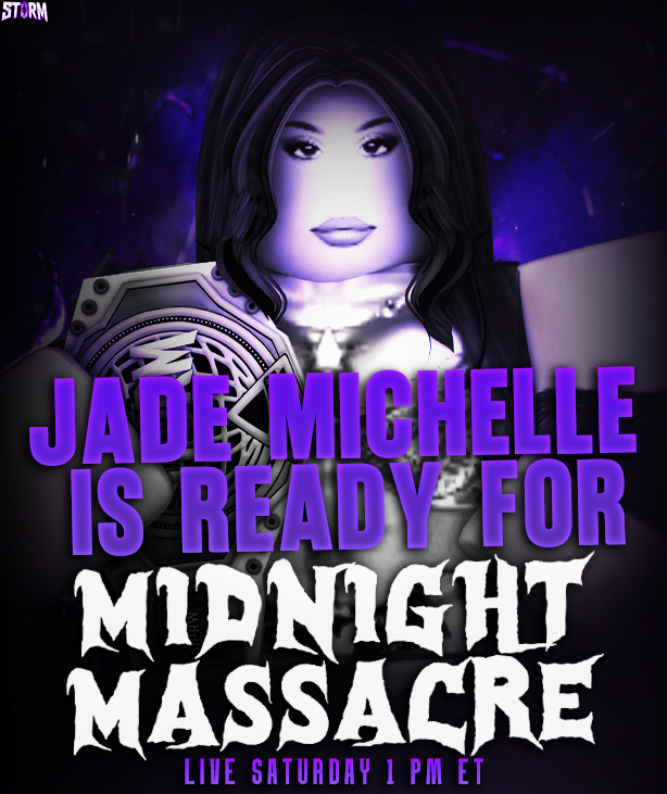When the clock strikes midnight… the massacre begins and the spotlight’s all mine. 💋 #OPRWMidnightMassacre
