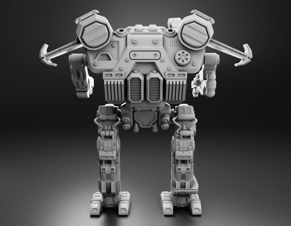 HamidtheSage's tweet image. “Mech Titan” — hard-surface 3D model showcasing mechanical precision and industrial detail.

#3DModelArtist #MechDesign #HardSurfaceModeling #ZBrush #Blender3D #3DArt #RobotDesign #SciFiArt #3DModel #OpenForCommission #Actionfigure #miniature #Warhammer #Warhammer40k #Ttrpg
