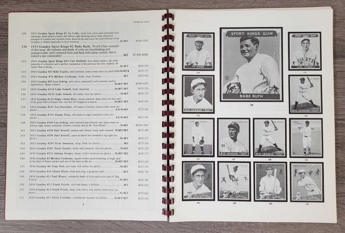 First issue Friday!
The first Goober's auction catalog from December 1990.  It's refreshing to see all these cards before they were entombed in a clear plastic coffin!
#FirstIssueFriday #HobbyLibrary #TheHobby