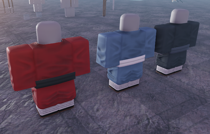 Kimonos for a Demon Slayer Game #RobloxDev #roblox #blender