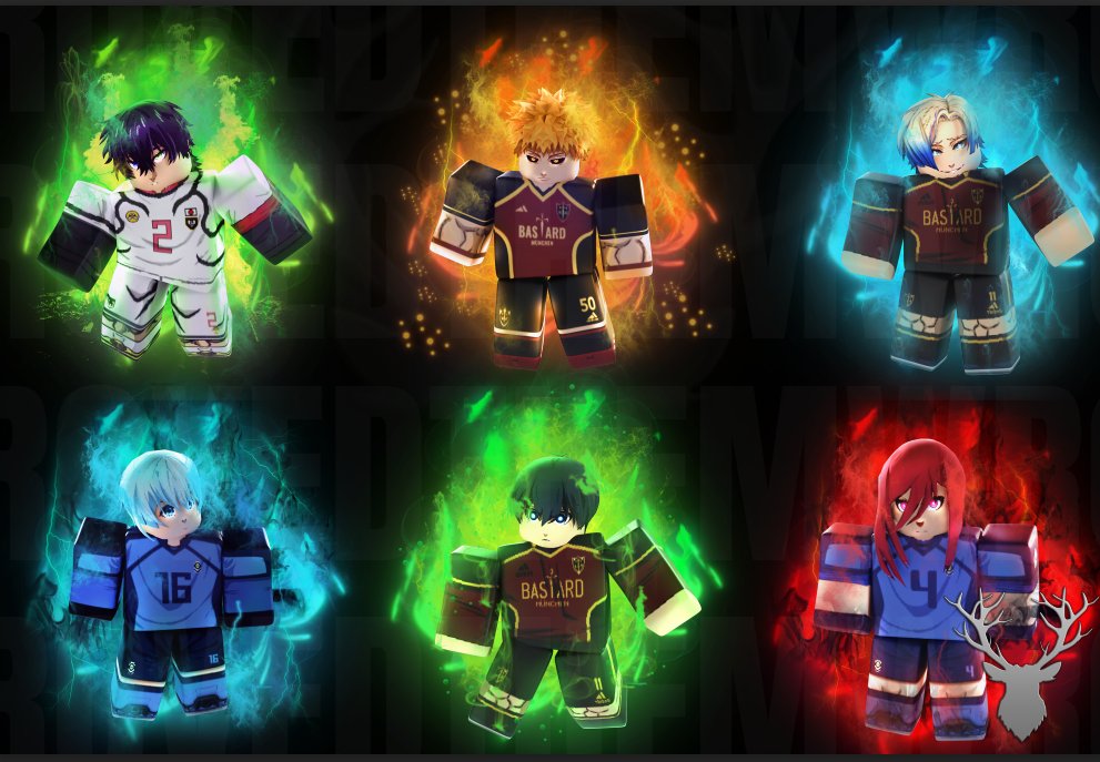 provedthmwrong's tweet image. Some Blue Lock Style&apos;s Icons I&apos;ve made like 6 Months ago ⚽

I&apos;ll be posting more often soon, and commissions will be opening soon as well
#Roblox #RobloxDev #Graphics #RobloxGraphics #Icons