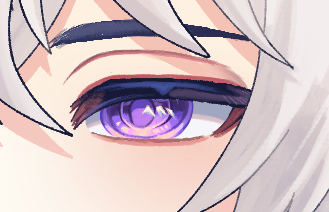 Koebra_VT's tweet image. Someone told me I have pretty eyes today and I'm going to live off that compliment for years

 Vtuber vs irl ~ eye edition