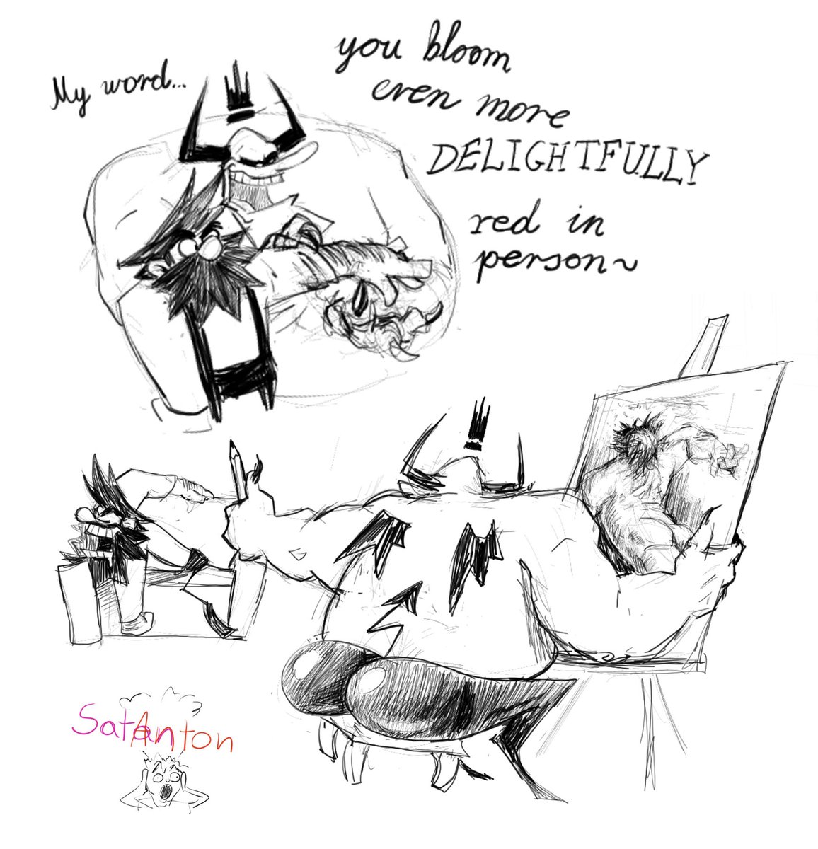 art_of_bygost's tweet photo. Been goofing around on magma today
#antonblast #dynamiteanton #antonblastsatan #satanton https://t.co/39t0FvFrXE