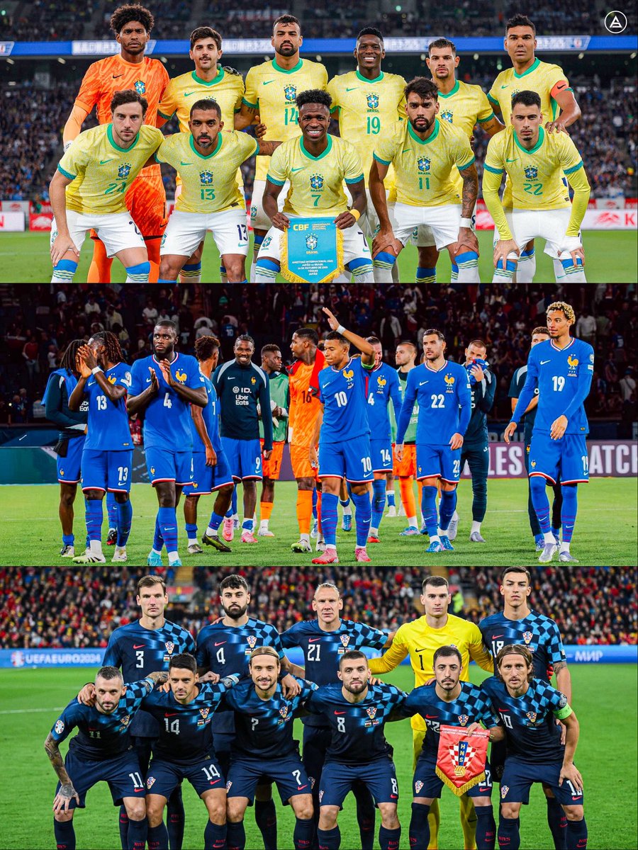 sudanalytics_'s tweet image. ‼️🇧🇷 BRASIL jugará amistosos con FRANCIA y CROACIA en marzo, previo al Mundial.
Vía @ESPNBrasil.