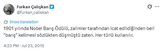 bu sansürü editör işgüzarlığı sayıp geçiştirmek kolay olmuyor. ketebe yönetmeni furkan çalışkan'ın barış akademisyenlerine karşı garazını bilen biliyor.