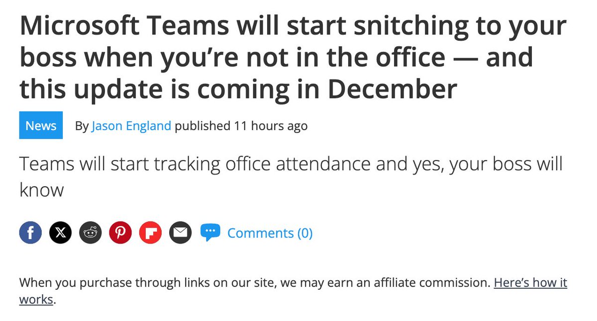 theo's tweet image. Underrated benefit of being a deeply disliked piece of software: you can do shit like this
