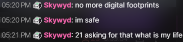 in a 15 year olds chat...