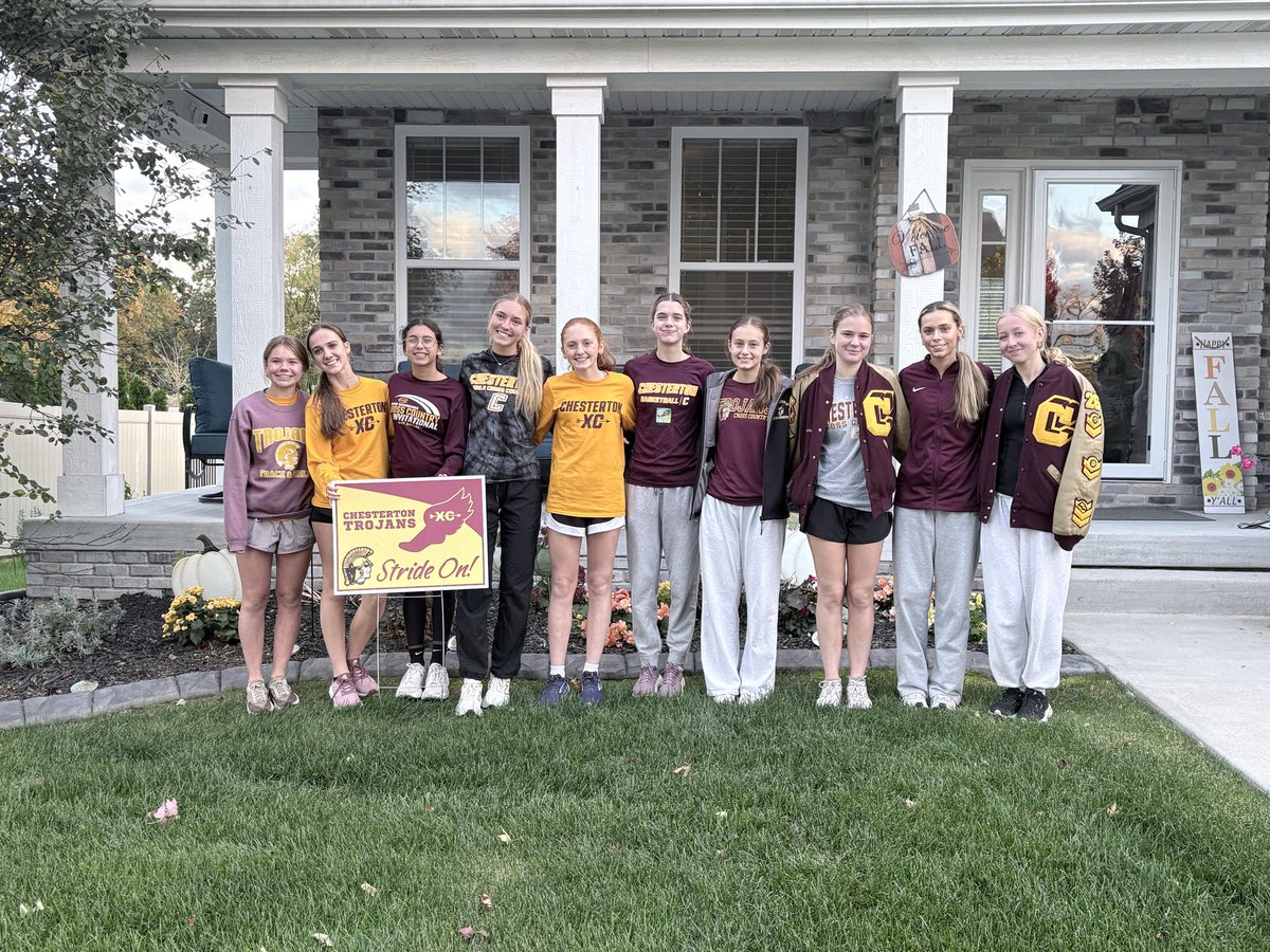 🚨 New Prairie Regional 🚨

The Lady Trojans will be competing tomorrow at the New Prairie Regional!!! H.E.A.R.T

Boys Race at 10:30am CT
Girls Race at 11:15am CT

Go Trojans!!! 📣📣📣