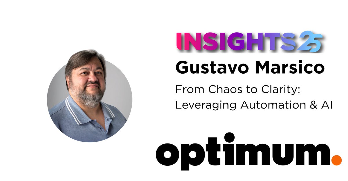 Thrilled to have @Optimum's Gustavo Marsico join us at #RBBNINSIGHTS to share his real-life experience on how leveraging #automation &amp; #AI has brought clarity and more to network operations. #AIOps Register here: hubs.la/Q03PBnJn0
