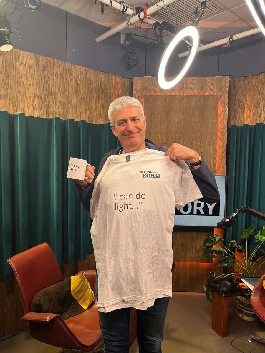 It’s been fun but Radio 1 is calling…⁦⁦<a href="/mcculld/">David McCullagh</a>⁩ has left the (Behind the Story podcast) building.