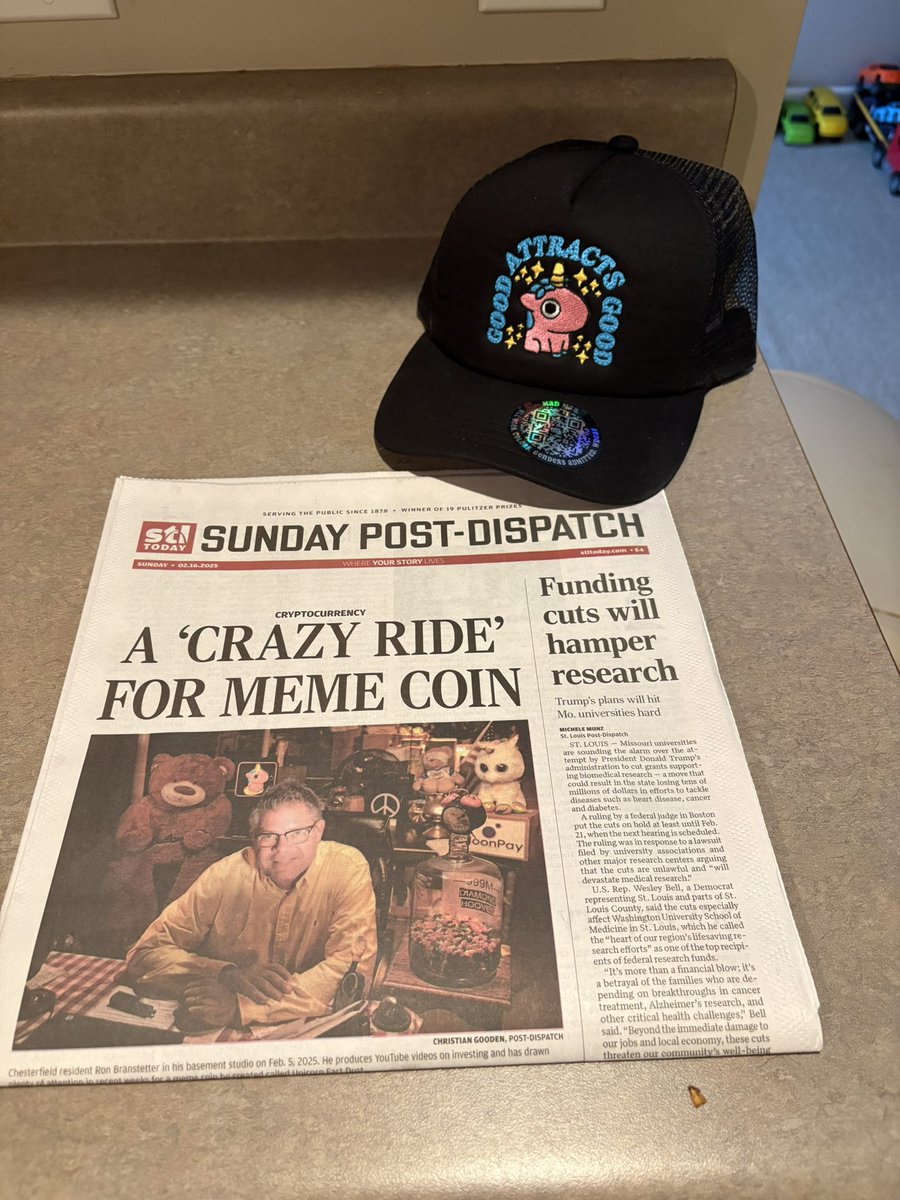 DusterFranny's tweet image. Bro, set $UFD on #1 spot 🦄🦄🦄🦄🦄