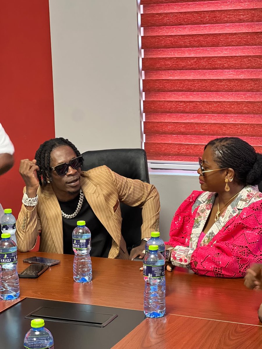 ShattaMathias's tweet image. Shatta Movement President, Shatta Wale pays courtesy call on Charterhouse after his successful &amp;amp; historic Shattafest 2025.