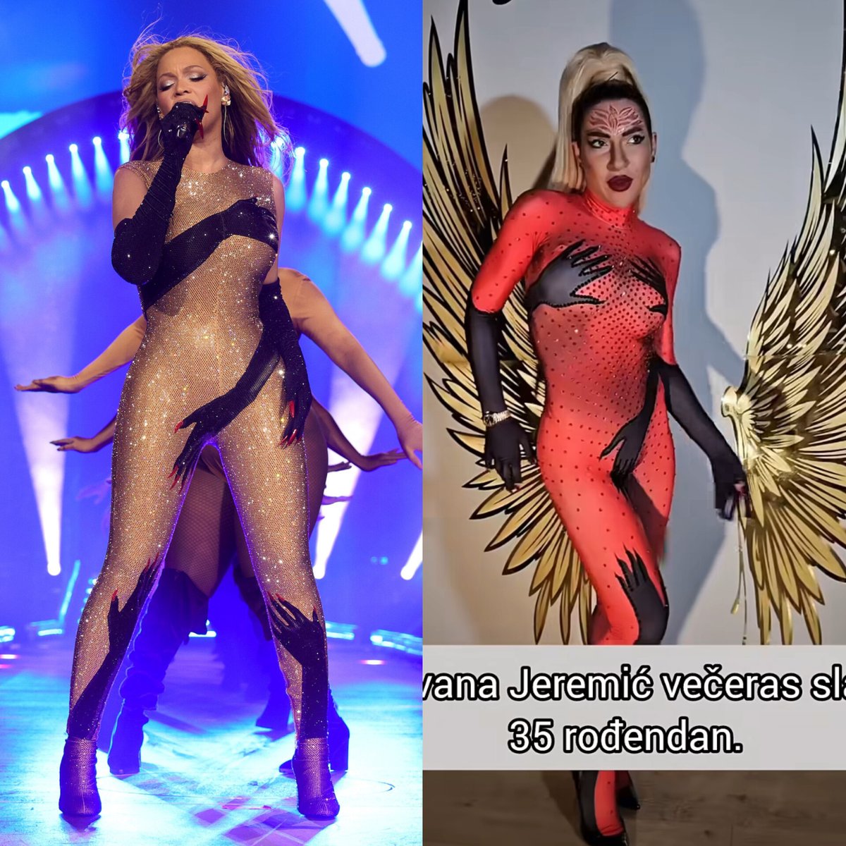 Една е Beyonce
JJ: Hold my beer 
🤣🤣🤣🤣🤣
#jovanajeremic