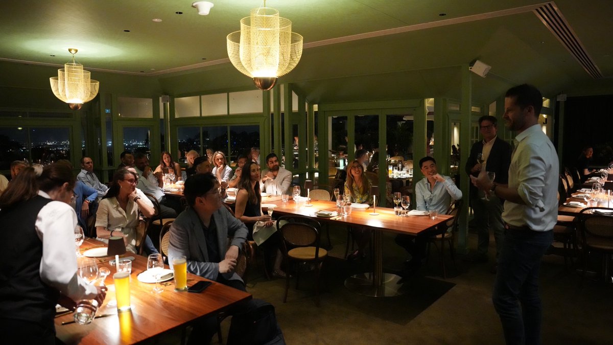 DrYoonAn's tweet photo. @ICIUSMeeting Faculty dinner.

A lovely evening at the International Congress of Intestinal Ultrasound (ICIUS) Faculty Dinner, sharing laughter, gratitude, and appreciation with everyone who helped bring this congress to life.

#ICIUS2025 https://t.co/WLy0rp5AEQ