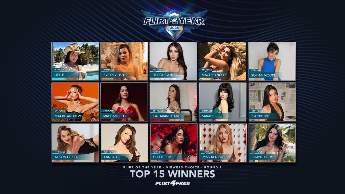 Reposting our winners to correct an error. Congrats to our winners🩵
<a href="/TheRealLittleJ_/">TheRealLittlej🦋</a> | <a href="/EveDevilish_/">EveDevilish</a> | <a href="/DeviousAngell/">Devious Angel</a> | <a href="/MaciReynolds_/">Maci💋</a> | <a href="/SophiaMoore44/">Sophia Moore</a> | <a href="/KatharineCane/">Katharine Cane</a> | <a href="/CuteSarahOnline/">Sarah</a> | <a href="/IsaNixon1/">Isa Nixon</a> | <a href="/AlisonFerrer28/">AlisonFerrer28</a> | <a href="/Sweet_Laneah/">Lana Lang</a> | <a href="/Rem_meii/">Chloe_Rem 🌺</a> | <a href="/MisshaNight/">MisshaNight</a> | <a href="/MayaAnderson91/">Chanelle Dy</a>