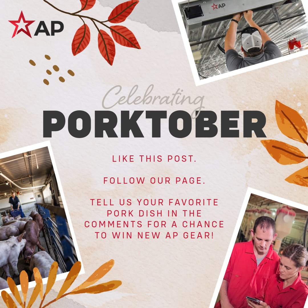 We've almost reached the end of Porktober! This week, we’re celebrating pork by talking about the best part… eating it.😋 Like this post, follow our page, and tell us your favorite pork dish in the comments.👇 We’ll choose 3 winners to win a new AP hat! 🎉