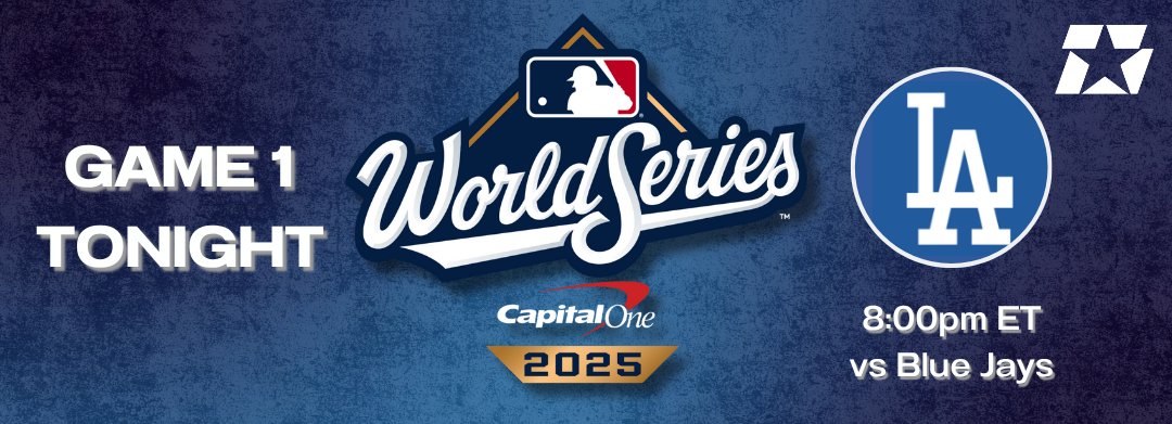Tonight kicks off the big showdown that all MLB fans have been waiting for with the LA Dodgers vs Toronto Blue Jays. Wishing our client the best of luck in their series!