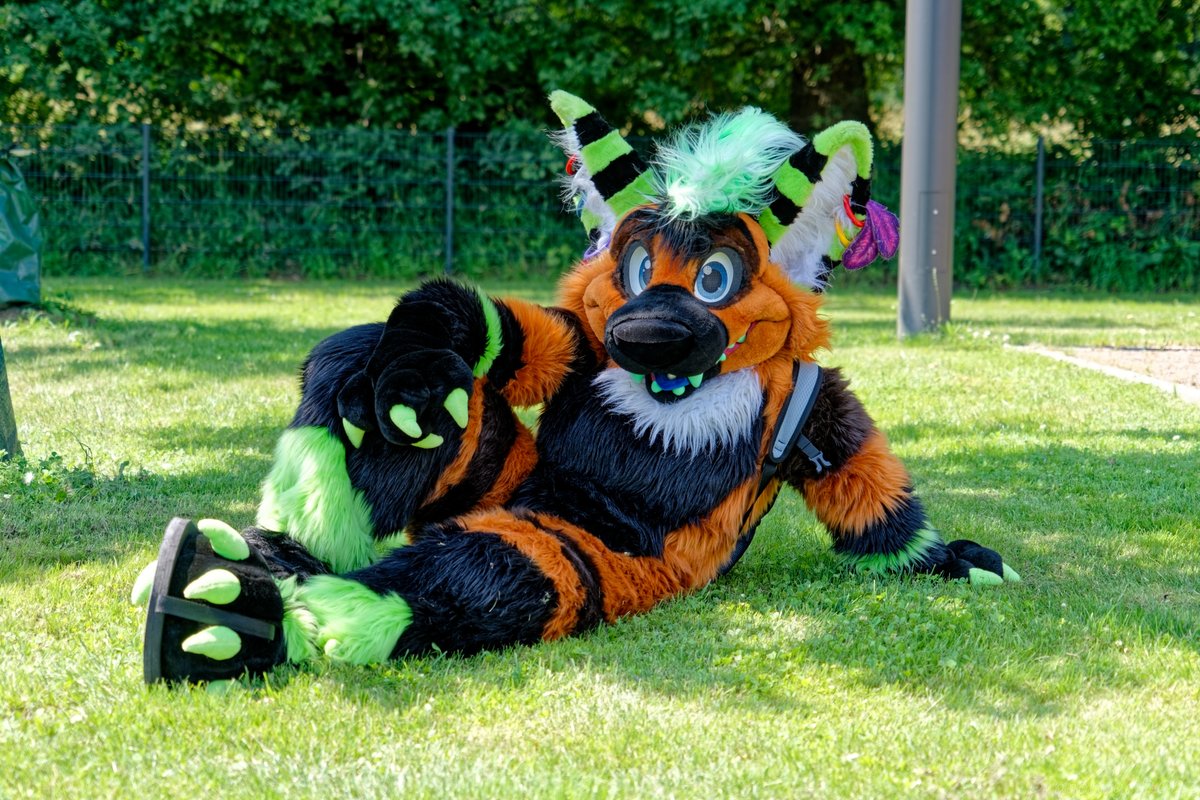 Habt ein schönes Wochenende ihr Lieben. Sonntag geht es dann mit Art&amp;Filzing weiter! Bis denne 🥰

#Twitch #Furry #VTuber #FursuitFriday

📸 <a href="/TanorTheWolf/">Tanor the Wolf</a>