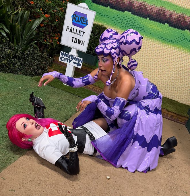 1 pic. This episode of Pokemon   @itsbunniblack 💜 https://t.co/NrS3W6hwYB<a class="tags" href="/tag/itsbunniblack">@itsbunniblack</a><a href="/tag/angeldust"class="tags"><span>#angeldust</span></a><a href="/tag/hazbinhotel"class="tags"><span>#hazbinhotel</span></a>