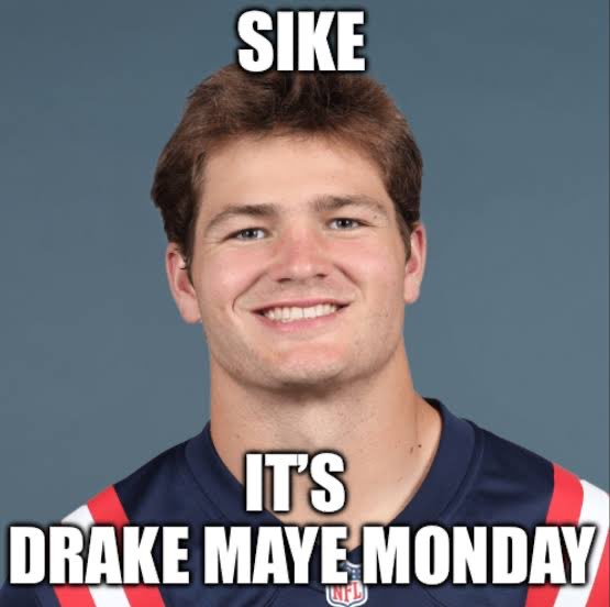 Kyle23yt's tweet photo. @Patriots @DKSportsbook @DrakeMaye2 https://t.co/2T2HVp3pfw