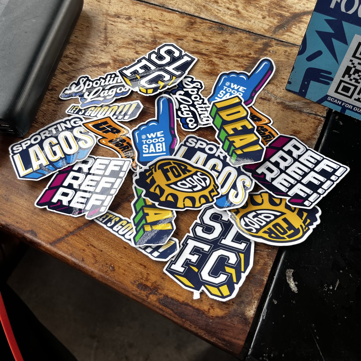 NoteSphere's tweet photo. Sporting Lagos Stickers.

Designed by: @savedsince99 https://t.co/K2W1rZev1j