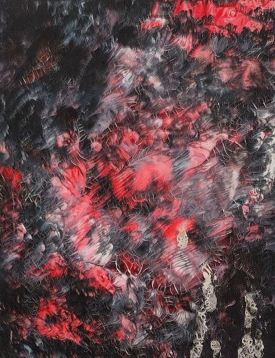 Art of the Day! "Volcanic Cloud". Buy at: ArtPal.com/baldridgetearr…