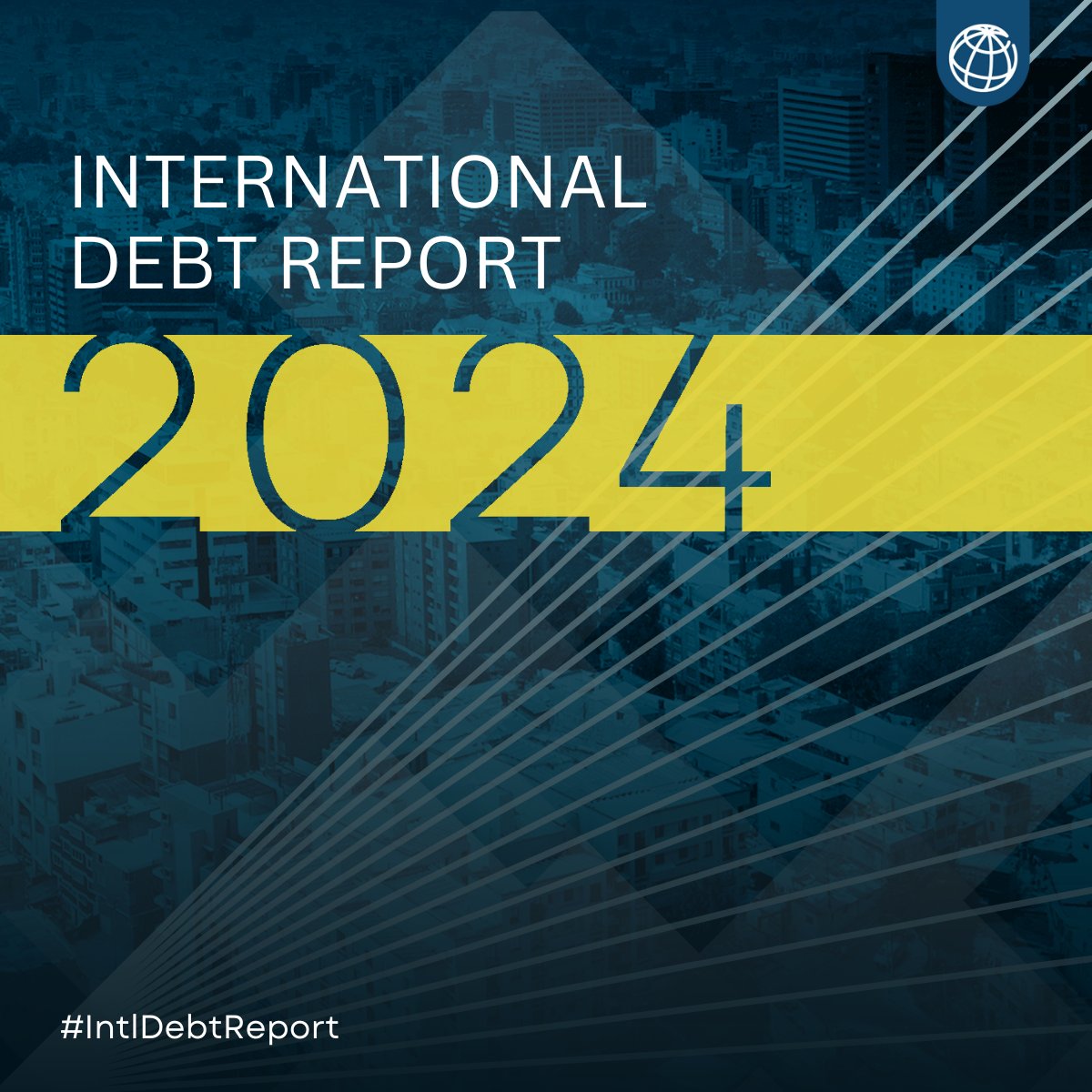 WBGPubs's tweet photo. How can developing countries find a way out of the debt crisis?
The latest #IntlDebtReport highlights solutions like responsible lending and global cooperation ➡️ https://t.co/haeoKSZ4s8 https://t.co/M5jTRoIyiF